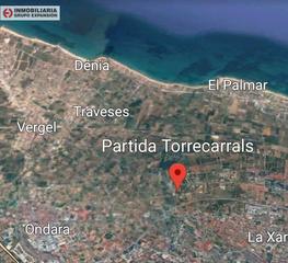 Finca rústica a La Pedrera-Vessanes. Terreno en denia 14.200 m muy bien situado