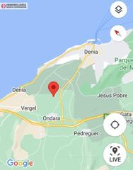Finca rústica en El Castillo. Terreno en denia de 20.538 m muy bien situado