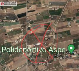 Finca rústica a El Castillo. Terreno en aspe de 11.000 metros  paraje las fuentes