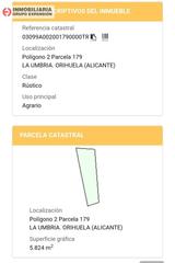 Propriété à Hondón de los Frailes. Terreno de 11.600 metros en hondón de los frailes
