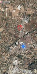 Finca rústica a El Castillo. Terreno en aspe muy bien situado de 3.400 metros