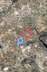 Finca rústica a El Castillo. Terreno en aspe de 3.250 metros muy bien situado