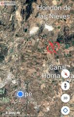 Finca rústica a El Castillo. Terreno en aspe muy bien situado  zona la ofra