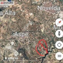 Finca rústica a Pedanías Oeste. Terreno en aspe de 6.000 metros muy bien situado