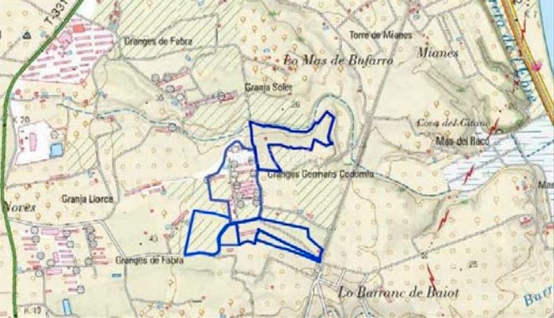 Foto 7b2b80c3-493d-439b-94bb-dbbac0c92b80. Finca rústica (tarragona). "okupado" (no se puede visitar ni hipotecar). en Tortosa