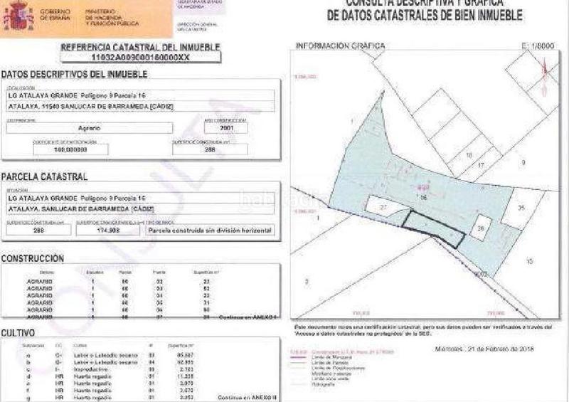Foto 9467feb0-4eb1-41bd-b6f2-1bffe4a120d5. Finca rústica (cádiz). paraje "pago atalaya". polígono 9. en Sanlúcar de Barrameda