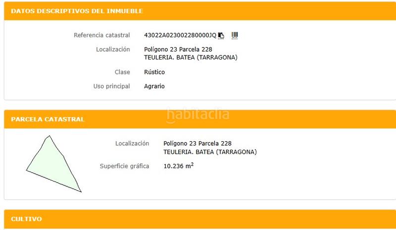 Foto cc62d466-7cbf-4706-9cde-f4a71a2524a0. Rural plot in Batea