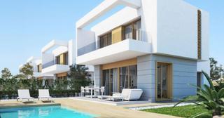 Chalet  Cv-945. Residencial formado por villas independientes de dos plantas.