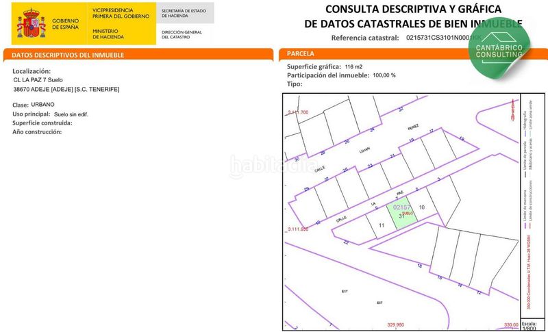 Foto a0465663-c78d-4c03-b337-ad8316bef231. Terreny residencial a Casco Urbano Adeje