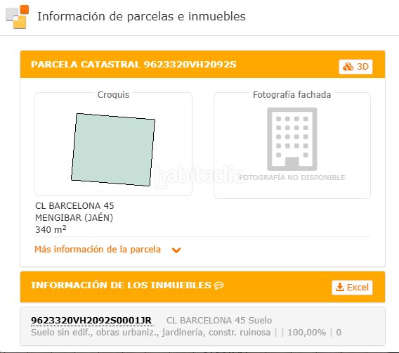 Foto 5a83ce32-748b-4034-a6b7-132113a7ff8c. Wohngrundstück in calle barcelona 42 in Mengíbar