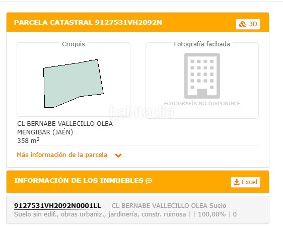 Foto 3008ae81-1e0b-474f-a71e-3cfacf86d88b. Terreno residenziale in calle bernabé vallecillo olea 8 in Mengíbar
