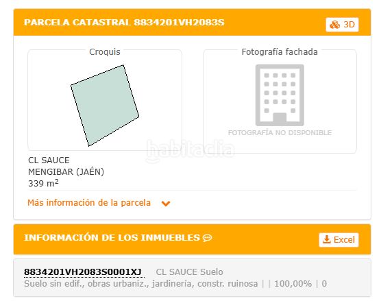 Foto a1a8f82d-d6fa-4971-8933-0bccbd6838f2. Terreny residencial a calle sauce 5 a Mengíbar