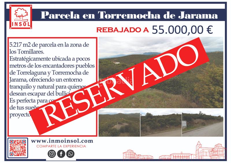 Foto 2c5c5a42-ccb0-4027-959f-54a3b87ee72a. Terreno residencial parcelas en los tomillares en Torremocha de Jarama