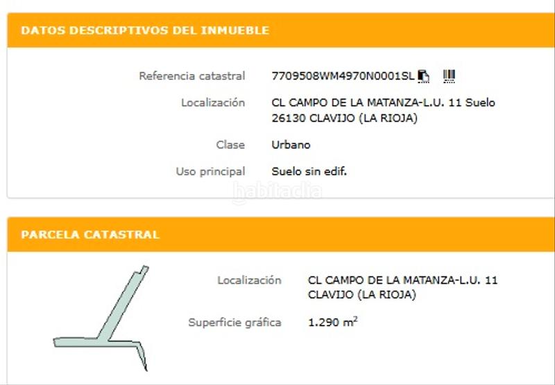 Foto 86295405-c3bf-42b8-9300-cbaab9e68d32. Terrain résidentiel dans calle camino la matanza 11a dans Clavijo