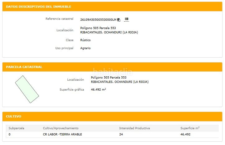 Foto 5b15bf21-b04b-4db0-99ee-975f67fca7d0. Finca rústica a Ochánduri