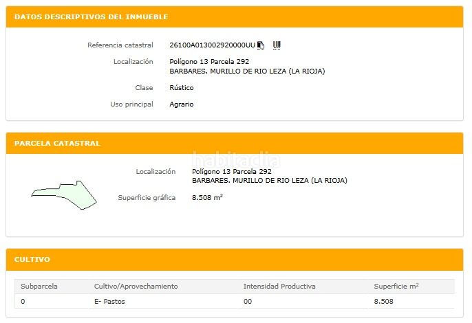 Foto 5b7c2ecf-f42e-432b-aff8-d18d022f9a23. Finca rústica a Murillo de Río Leza