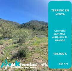 Finca rústica  Calle ordesa. Ref a71 venta de terreno en carretera cartama – alhaurin el gran