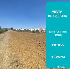 Finca rústica a Cártama. Ref a93 venta de terreno en zalea "carretera pizarra"