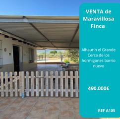 Masia a Carretera de cártama 88. Ref a105 venta de finca en alhaurin el grande