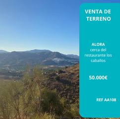 Propriété  Barriada los caballos. Ref aa108 terreno en alora