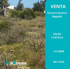 Finca rústica a Pizarra. Ref a153 terreno rustico de regadío en zalea