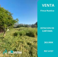 Finca rústica a Campanillas. Ref a157 finca rustica en estacion de cartama