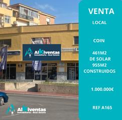 Local Comercial a Avenida reina sofía 5a. Ref a165 venta de local en coin