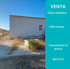 Finca rústica  Lugar pie gallina. Ref a171 finca con construcción villa franco