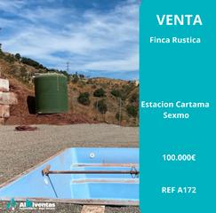 Fondo rustico in Campanillas. Ref a172 venta de finca en estacion cartama sexmo