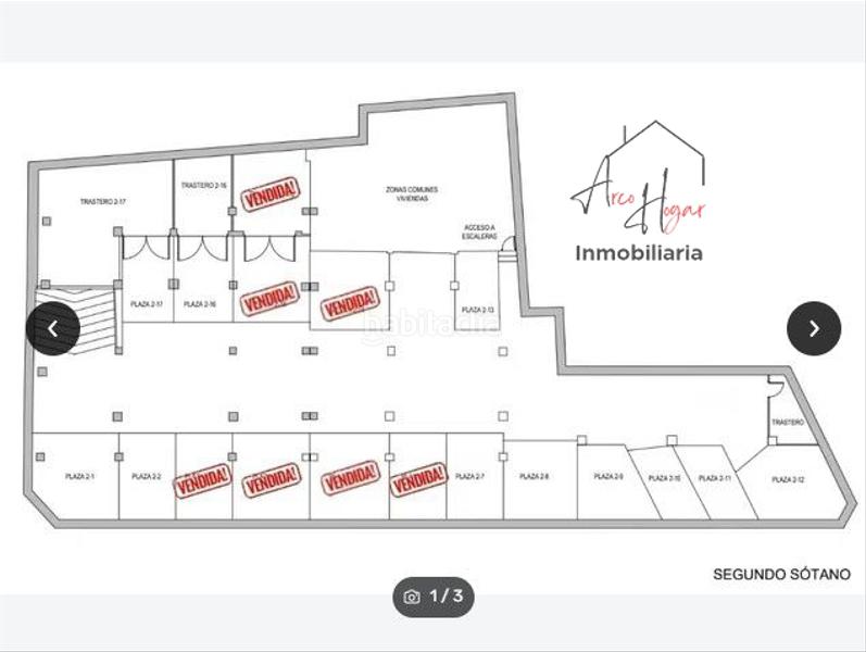 Foto ae062b53-07de-41a0-b9fe-33be5acf50e0. Parking coche garaje en venta en avda. portugal. en Salamanca