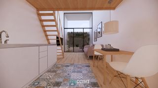 Etagenwohnung  Carrer de la muntanya. Dos estudios por el precio de uno