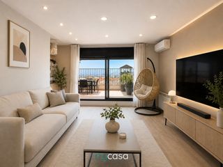 Penthouse  Avinguda d'apel·les mestres. ¡un ático único donde la terraza se convierte en la protagonista