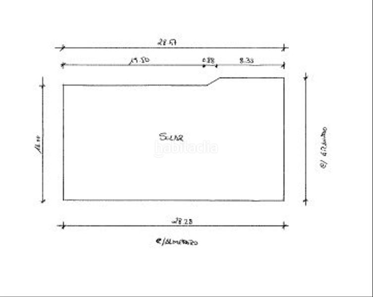 Foto 8d1eaff9-d08b-454d-8ed7-5e3889b672da. Terreno residencial solar urbano en cl almendro, Fuentepiña en Huelva