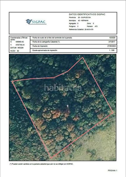 Foto beed13b3-66e7-40d9-8a3f-3400bb0f4afe. Fondo rustico in karobieta auzoa 58 in Hernani