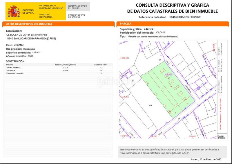 Foto 51bd968f-daea-4bab-9272-b6d274e1a171. Pis a calle bolsa 181 a El Pino-Bajo de Guía Sanlúcar de Barrameda