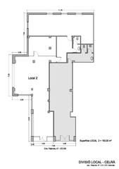 Lloguer Local Comercial  Carretera de palamós. Local comercial 163 m2 a ctra palamós