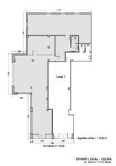 Lloguer Local Comercial  Carretera de palamós. Lloguer local comercial 70m2 a ctra palamós