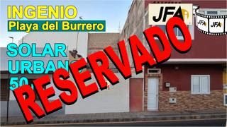 Terreny residencial a Calle sebastián jiménez díaz 40. Solar en venta en la playa del burrero
