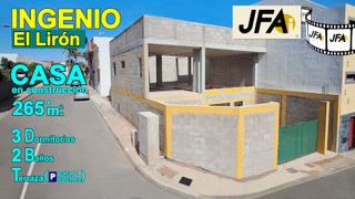 Casa a Calle de la lucha canaria 2. Casa en construcción en venta en el lirón. ingenio