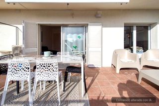 Planta baixa  Carrer de l'eucaliptus. Apartamento con 2 habitaciones y  terraza en roses la garriga