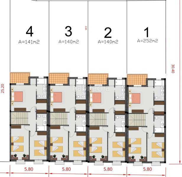 Foto b242c66f-64e2-4965-a261-d394a0cc2543. Casa adossada amb calefacció aparcament a Villarrubia Córdoba