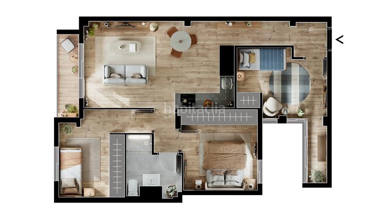 Foto 682a67a0-0e48-4f17-ac8e-a209f88ff08a. Pis a Perchel Norte Málaga