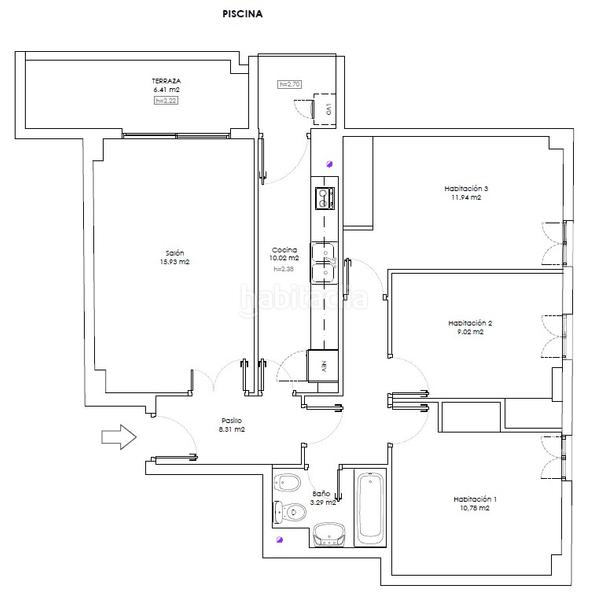Foto 42857bac-6b2d-4e2f-87ec-b60ff4650275. Piso villa manzanares en Legazpi Madrid