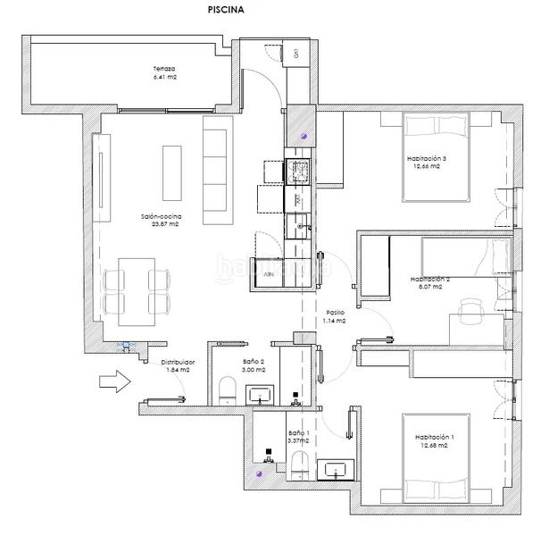 Foto 5295b0e1-4ffd-48b7-9896-e40134e0a3ad. Piso villa manzanares en Legazpi Madrid