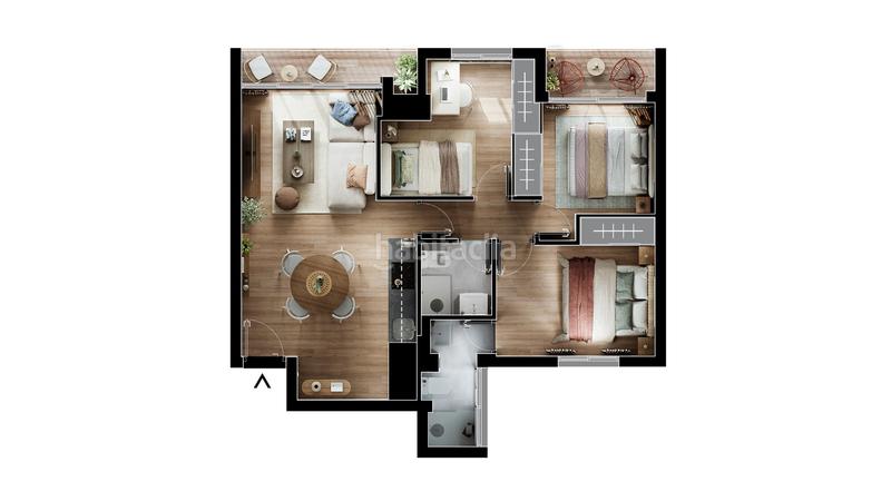 Foto 56d666d8-d768-47de-9959-c351983013af. Etagenwohnung in Los Castillejos - La Trinidad Málaga