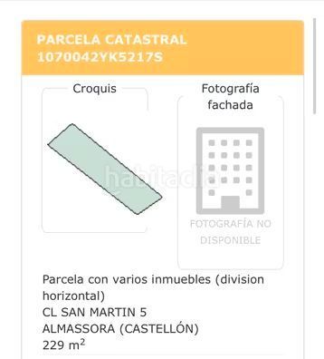 Foto 4c59c6f5-2bb4-4a9f-972b-227b9c052892. Terreny residencial a calle morella 31 a Santa Quiteria - Les Boqueres Almazora / Almassora