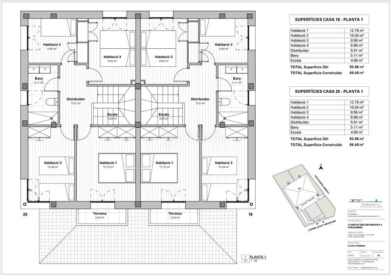 Foto 8e732cc8-1167-4431-8209-6b7ac61ddd47. Casa pareada en carrer jacint verdaguer 20 cases en Porqueres