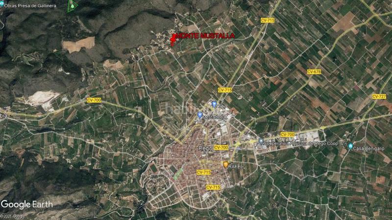 Foto f74eb873-0923-4c0c-8b0a-6e0dfaa92636. Terreno residencial inversión para chalet con piscina en Pego