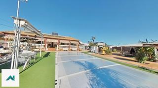 Mas à Punta Umbría. Tour virtual disponible hacienda rústica con piscina y pista híp