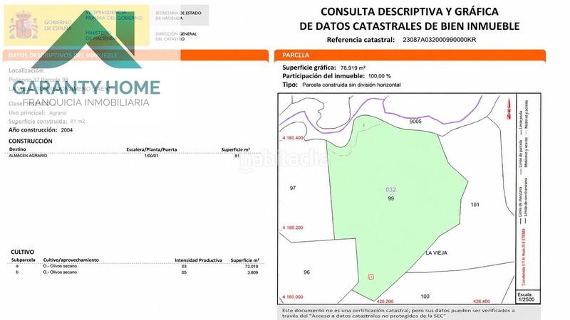 Foto 72bd3e4c-d0ba-4a1e-8aa6-e3a93b1bba5c. Finca rústica a Torredonjimeno